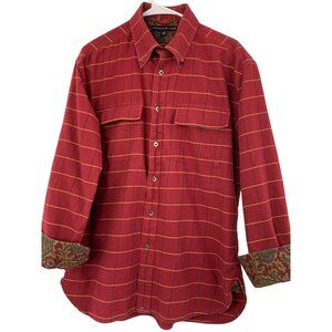 Y2K VTG Retro 2003 Men’s Tommy Hilfiger Large Mens Flannel Shirt Contrast 7824